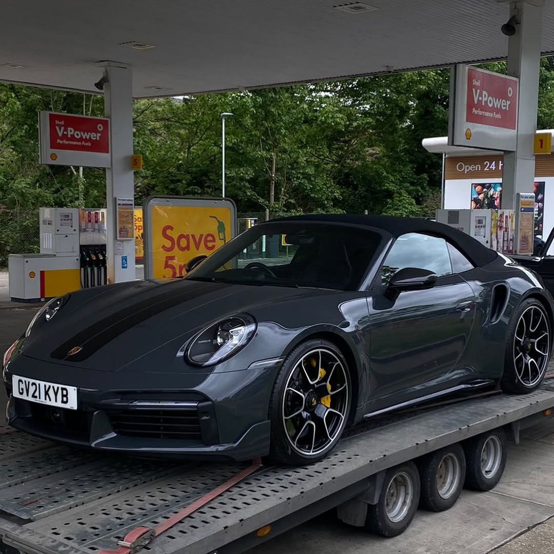 XLR8 Movements premium vehicle transport — Porsche 911 Turbo S Cabriolet